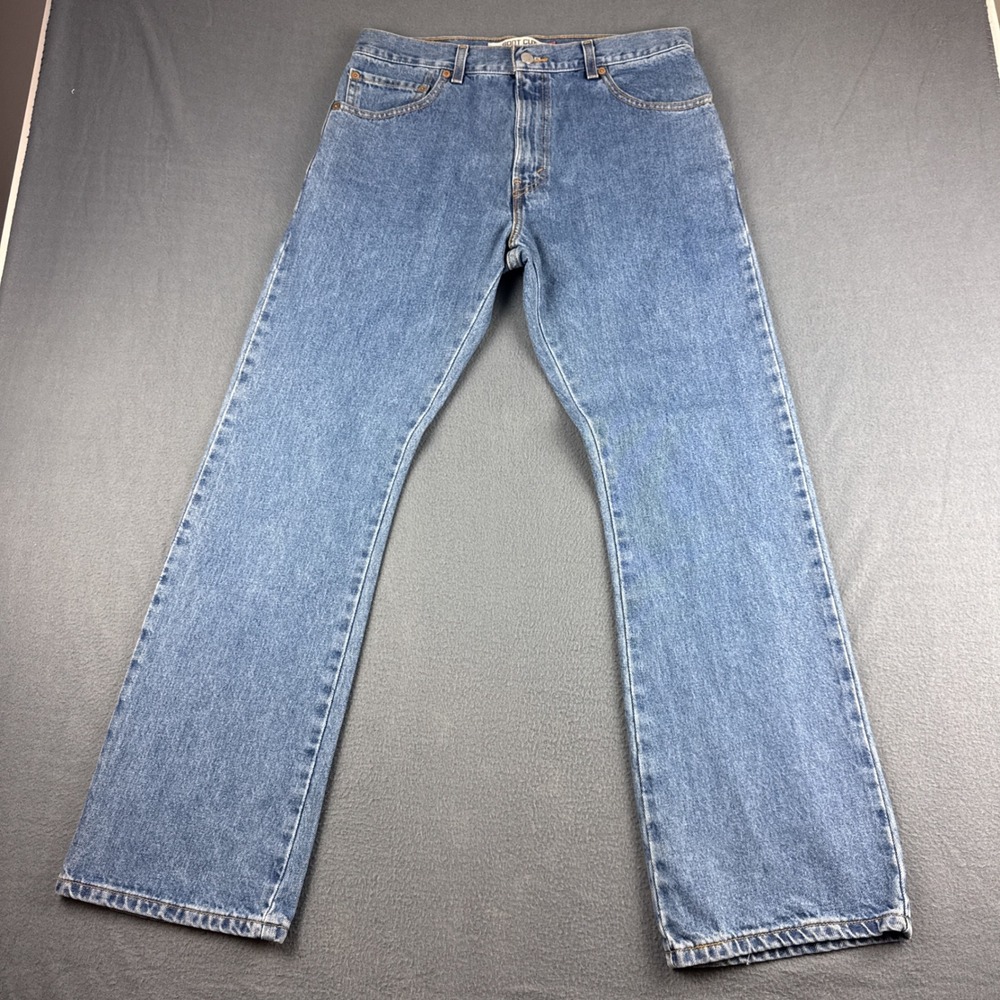 Vintage Levis 517 Jeans Men's 33x30 (Fits 33x32) Blue Slim Bootcut Rodeo Cowboy